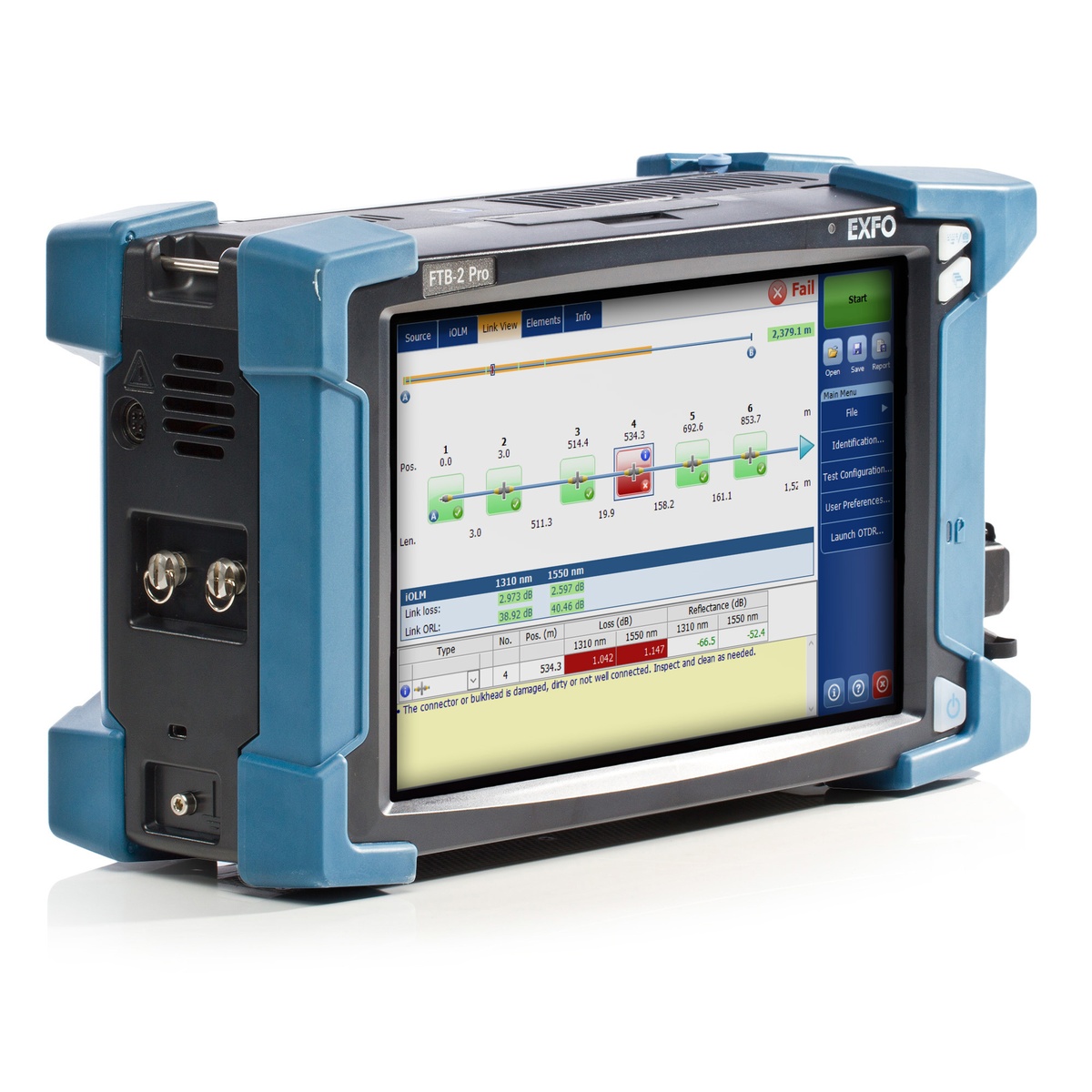 EXFO FTBx-730D PON FTTx/MDU OTDR